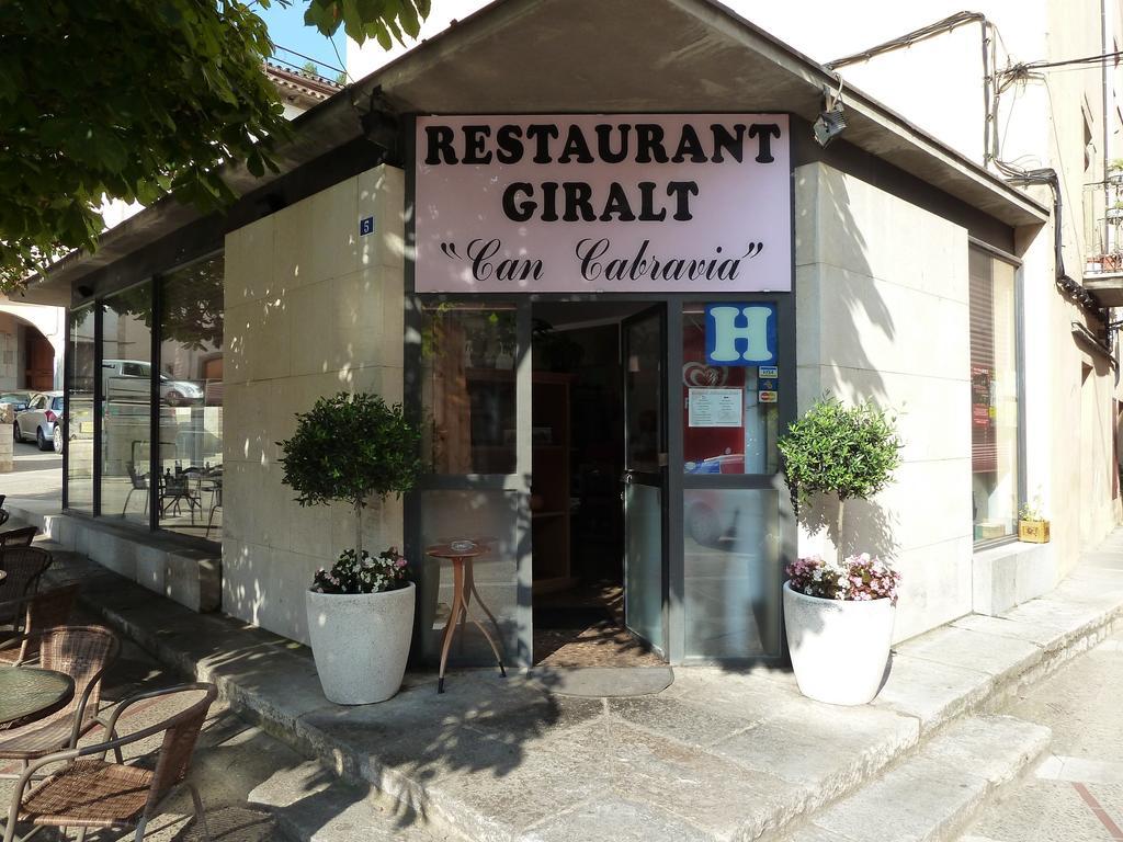 Restaurant Fonda Giralt Hotel Amer Exterior foto